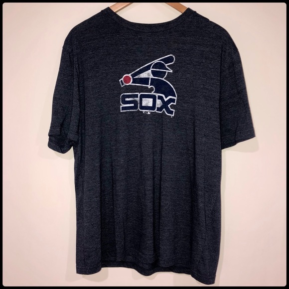 Fanatics ⚾️ W-SOX, Chicago, XL, Like New, Go WhiteSox, Heather, Blue, Gray, - Picture 2 of 16